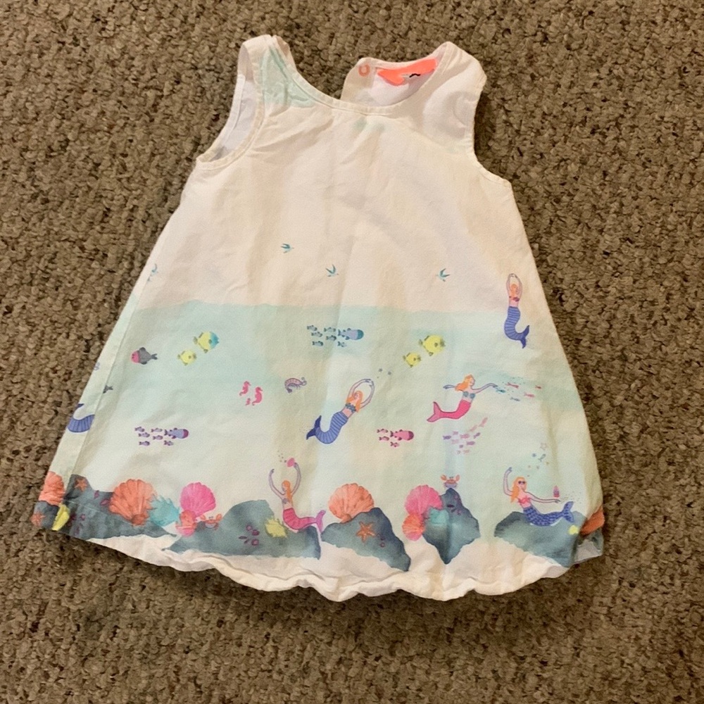 Joules girls 9-12 month dress